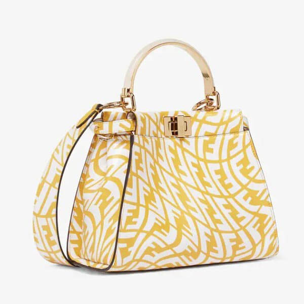 21SS【フェンディ】FFヴァーティゴ ピーカブー ショルダーバッグ偽物 8BN244AGKRF1E8K